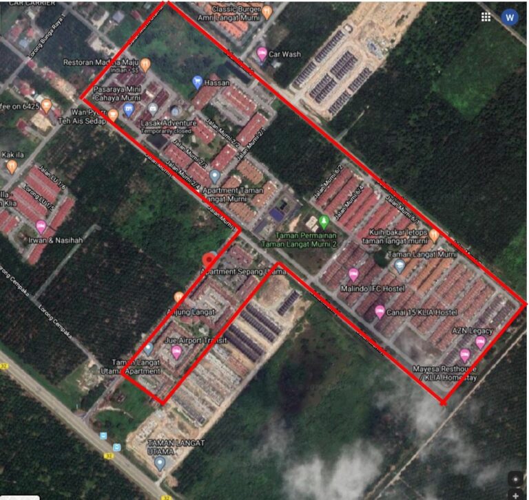 Makluman penduduk Taman Langat Murni Taman Langat Utama