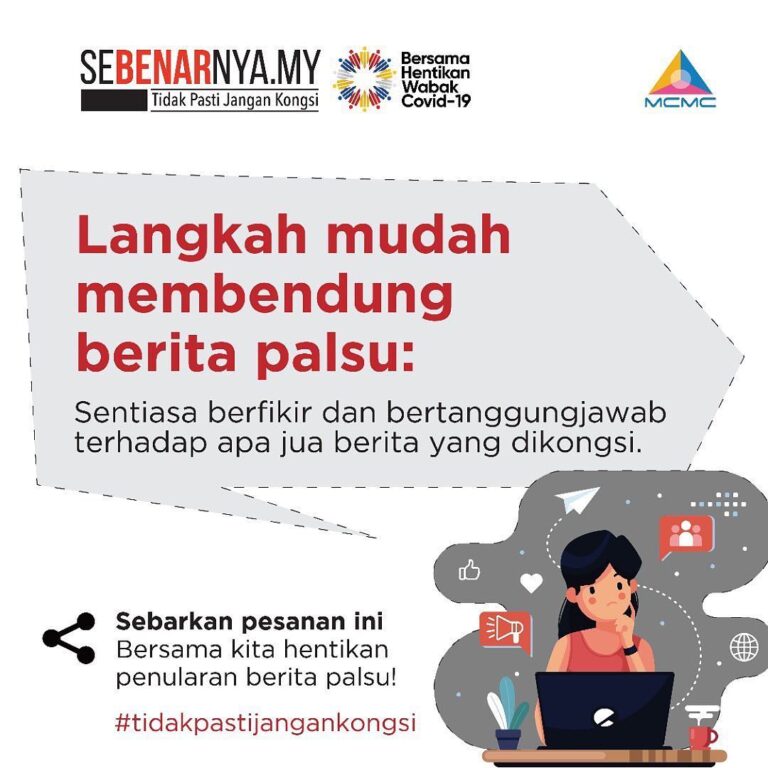 Hentikan Penularan Berita Palsu