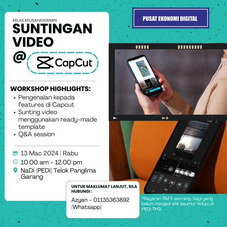 Poster Shopee LIVE class for beginner